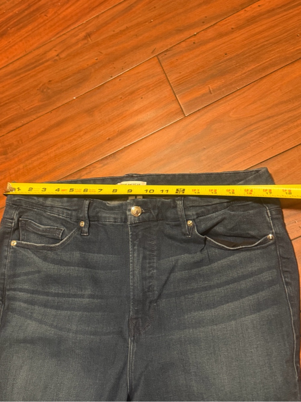 Good American Indigo High-Stretch Skinny Jeans SZ 18 - Picture 2 of 9
